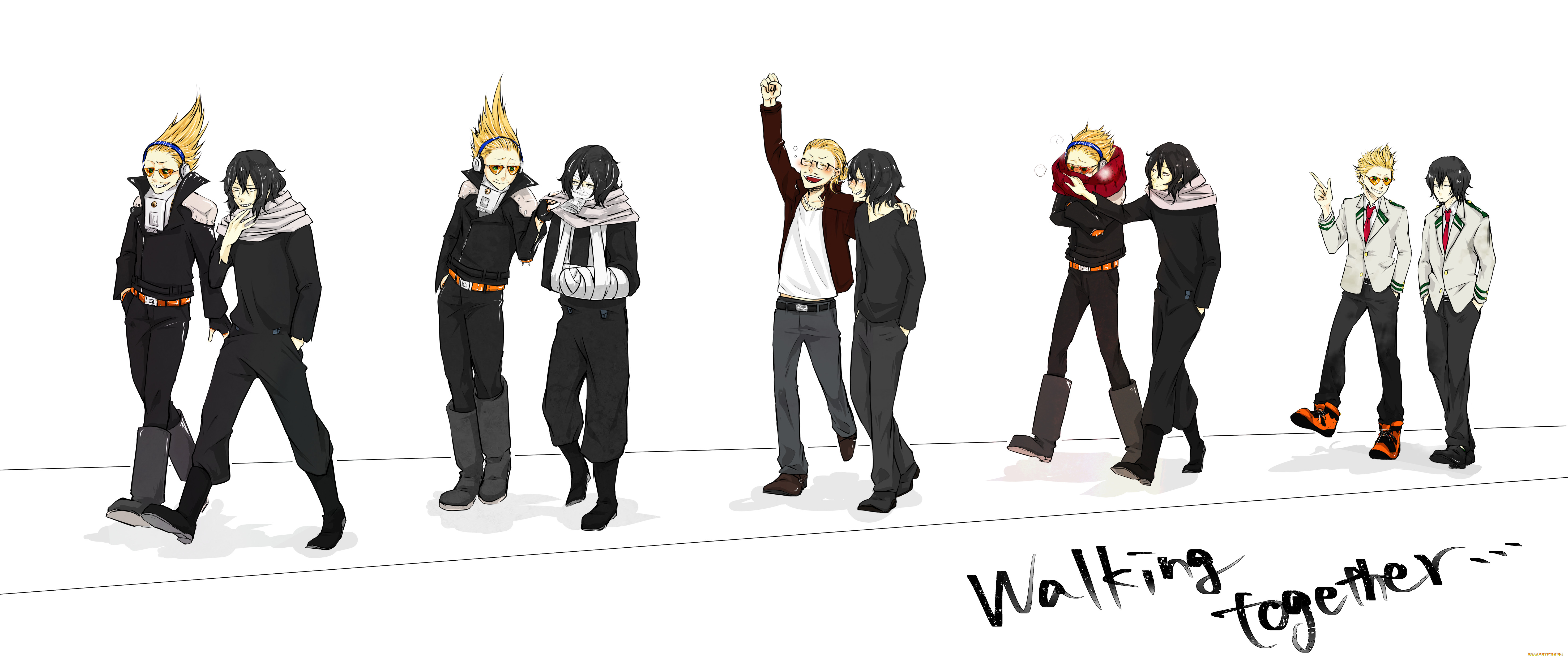 , boku no hero academia, boku, no, hero, academia, present, mic, aizawa, shouta
